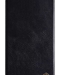NILLKIN θήκη Qin Pro για iPhone 15 Plus, δερμάτινη, μαύρη