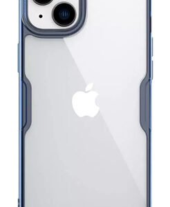 NILLKIN θήκη Nature Pro για iPhone 15, διάφανη-μπλε