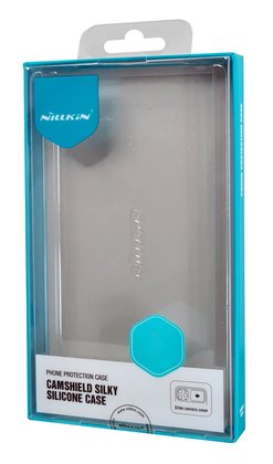 NILLKIN θήκη CamShield Silky Silicone για iPhone 15 Pro, μαύρη - Image 4