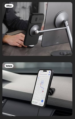 NILLKIN θήκη CamShield Pro Magnetic για iPhone 15 Pro, μπλε - Image 4