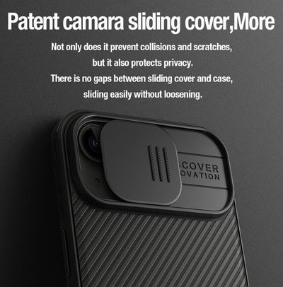 NILLKIN θήκη CamShield Pro Magnetic για iPhone 15 Plus, μαύρη - Image 3