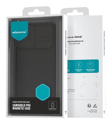 NILLKIN θήκη CamShield Pro Magnetic για iPhone 15 Plus, μαύρη - Image 6
