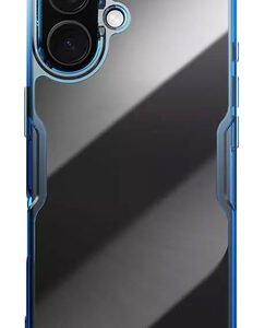 NILLKIN θήκη Nature TPU Pro για iPhone 16, διάφανη-μπλε