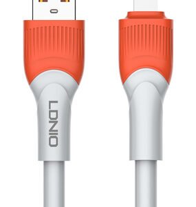LDNIO καλώδιο Lightning σε USB LS601, 30W, 1m, γκρι