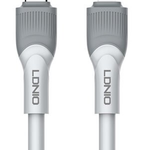 LDNIO καλώδιο Lightning σε USB-C LC602I, 30W PD, 2m, γκρι