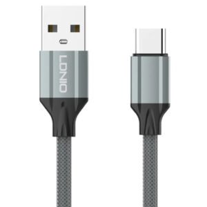 LDNIO καλώδιο USB-C σε USB LS442, 2.4A, 2m, γκρι