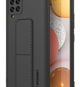 WOZINSKY θήκη Kickstand 69536 για Samsung A42 5G, μαύρη