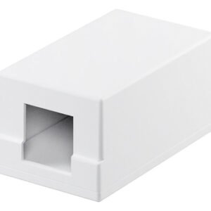 GOOBAY κυτίο 79355 για θύρα Keystone, λευκό