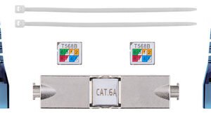 GOOBAY σύνδεσμος καλωδίων CAT 6A 79579, STP, toolfree