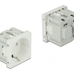 DELOCK module πρίζας ρεύματος Easy 45 81392, 45x45mm
