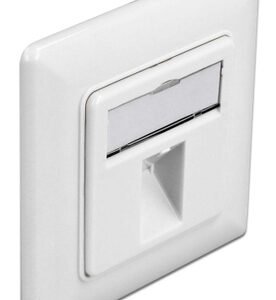 DELOCK Wall Outlet για Keystone 86981, 1 Port