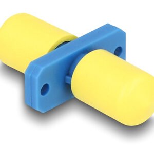 DELOCK σύνδεσμος οπτικής ίνας ST Simplex 87934, μπλε