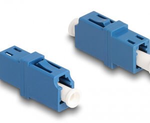 DELOCK σύνδεσμος οπτικής ίνας LC Simplex 87985, μπλε