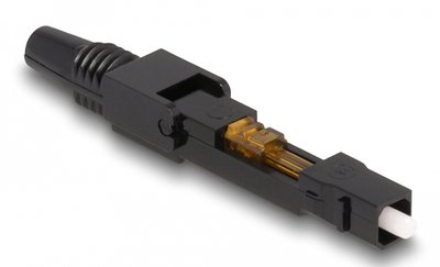 DELOCK σύνδεσμος οπτικής ίνας SC Simplex 87990, μαύρος - Image 3