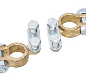 MOJE AUTO πόλοι μπαταρίας αυτοκινήτου 93-003, brass, 2τμχ