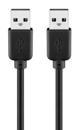 GOOBAY καλώδιο USB 2.0 93593, 480 Mbps, 1.8m, μαύρο