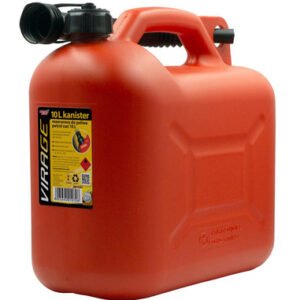 MOJE AUTO δοχείο καυσίμων 94-014 με σπιράλ, πλαστικό, 10lt, κόκκινο