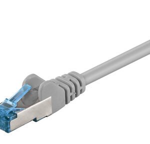 GOOBAY καλώδιο δικτύου 94137, CAT 6A S/FTP, 500 MHz, Copper, 0.25m, γκρι