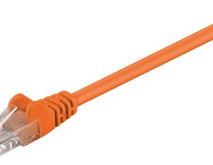 GOOBAY καλώδιο δικτύου 95215, CAT 5e U/UTP, CCA, PVC, 0.5m, πορτοκαλί