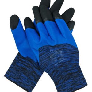 MOJE AUTO γάντια εργασίας 96-028, αντιολισθητικά, one size, μπλε-μαύρο