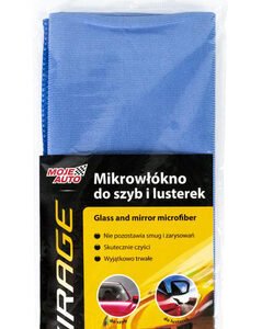 MOJE AUTO πανάκι καθαρισμού από μικροΐνες 97-031, 40x40cm, μπλε