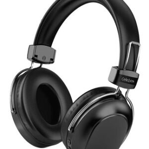 CELEBRAT headphones A36, ασύρματα & ενσύρματα, micro SD, 40mm, 250mAh, μαύρα