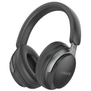 CELEBRAT headphones A40, ασύρματα & ενσύρματα, 40mm, 250mAh, μαύρα