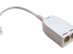 POWERTECH ADSL Splitter με φίλτρο ADSL-05, μπεζ