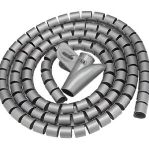 Δεματικό καλωδίων AG873B, πλαστικό, Φ20mm, 2m, γκρι