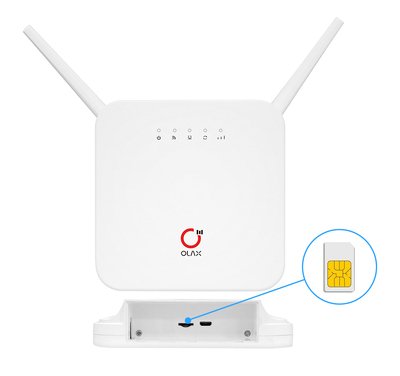 OLAX router AX6 Pro, 4G LTE, WiFi 300Mbps, 4000mAh - Image 3
