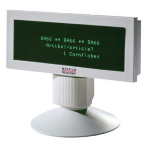 WINCOR NIXDORF POS customer display BA66-1, USB, γκρι