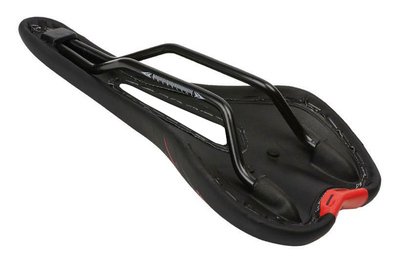 C-TECH σέλα ποδηλάτου BIKE-0042, ανατομική, Φ22.4mm 28 x 13cm, μαύρη - Image 4