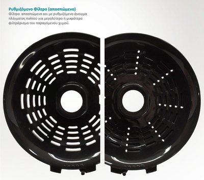 BRUNO ηλεκτρικός στίφτης BRN-0096, συνεχούς ροής, 600W, inox-μαύρο - Image 4