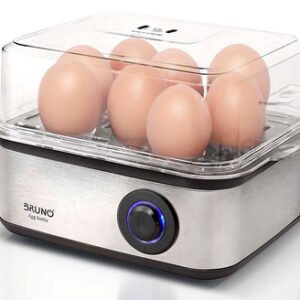BRUNO βραστήρας αυγών 8 θέσεων BRN-0156, 500W, ανοξείδωτος