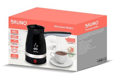 BRUNO ηλεκτρικό μπρίκι BRN-0187, 1000W, 250ml, μαύρο - Image 5