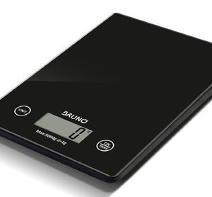 BRUNO BRN-0208 Ψηφιακή Ζυγαριά Κουζίνας 1gr/5kg "Scale in Black"