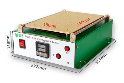 BEST μηχάνημα διαχωρισμού οθόνης LCD BST-B978, 600w - Image 4