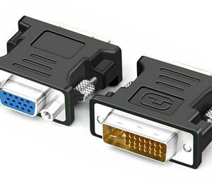 POWERTECH αντάπτορας VGA θηλυκό σε DVI 24+5 αρσενικό CAB-G035, μαύρος