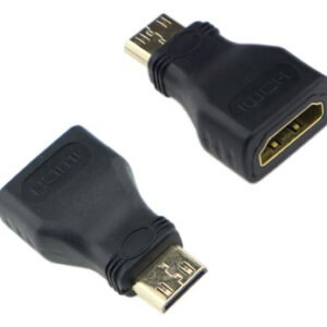 POWERTECH αντάπτορας mini HDMI σε HDMI CAB-H025, μαύρος