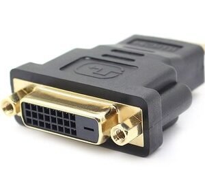 POWERTECH αντάπτορας HDMI αρσενικό σε DVI 24+1 θηλυκό CAB-H028, μαύρος