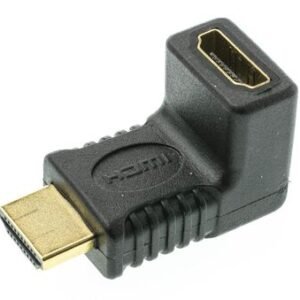 POWERTECH αντάπτορας HDMI CAB-H035, γωνιακός 90°, μαύρος