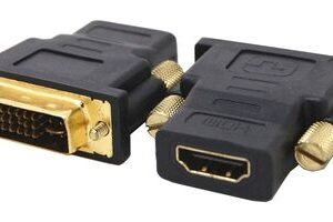 POWERTECH αντάπτορας DVI-I αρσενικό σε HDMI θηλυκό CAB-H056, μαύρος