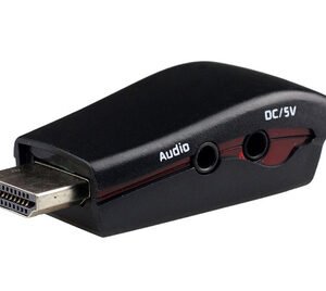 POWERTECH αντάπτορας HDMI 19pin σε VGA CAB-H076, audio jack, USB power