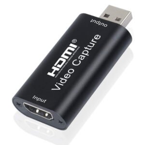 POWERTECH video capture CAB-H147, HDMI/USB σύνδεση, 4K/60Hz, μαύρο