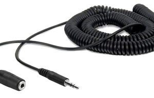 POWERTECH καλώδιο 3.5mm αρσενικό σε θηλυκό CAB-J045, 3 pin, 3m, μαύρο