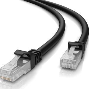 POWERTECH καλώδιο δικτύου CAB-N206, Cat 5e U/UTP, CCA 26AWG, 50m, μαύρο