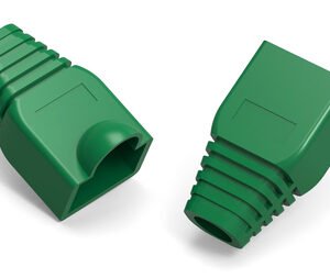 POWERTECH κάλυμμα για βύσμα δικτύου RJ45 CAB-N285 πράσινο, 10τμχ