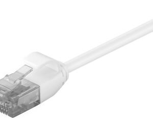 POWERTECH καλώδιο δικτύου CAB-N315, Cat 6 U/UTP, slim, copper, 3m, λευκό