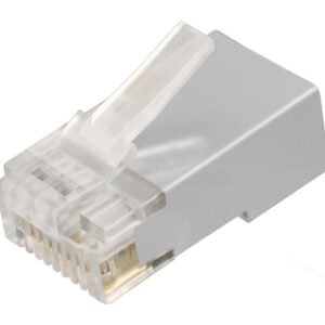 POWERTECH βύσμα RJ45 Cat 6a CAB-N321, μεταλλικό, 8p8cs, 50τμχ