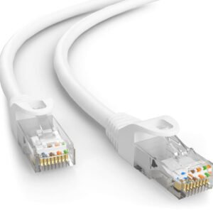 POWERTECH καλώδιο δικτύου CAB-N362, Cat 5e U/UTP, CCA, 100Hz, 20m, λευκό